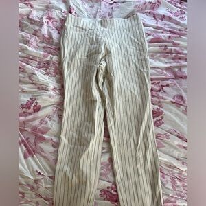 a new day Cream and Black Chinos